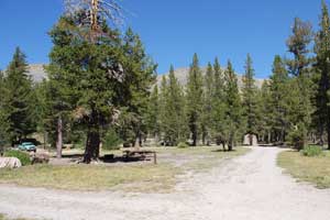 campgrounds at Highland Lakes, Stanislaus National Forest, California