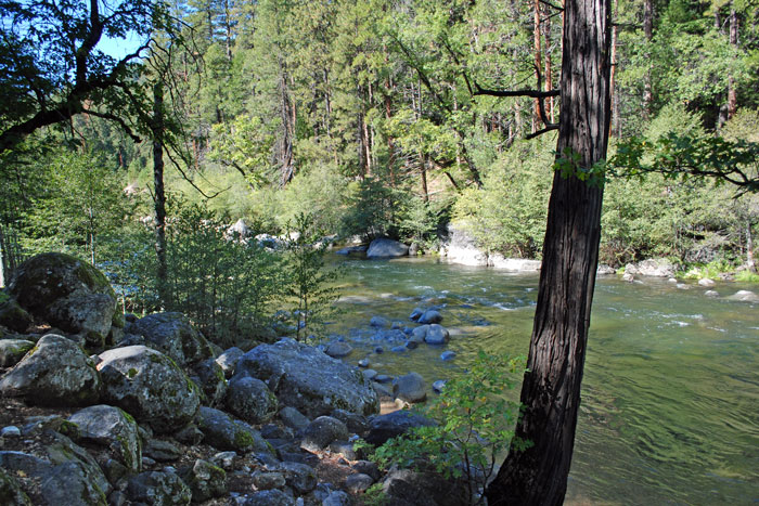 north fork of the Stanislaus River, Sourgrass, Calaveras County, California