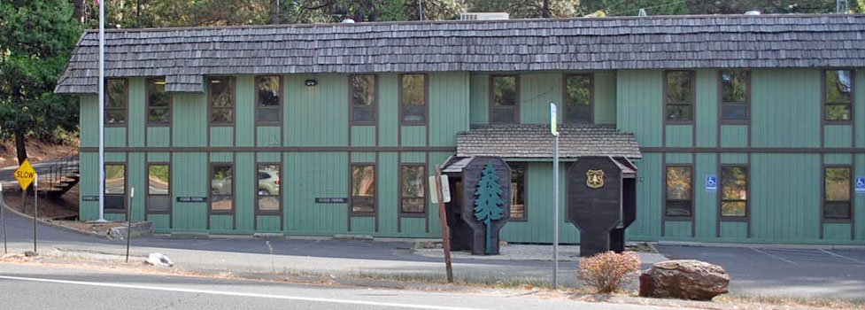 US Forest Service Office, Hathaway Pines, Calaveras County, Stanislaus National Forest, California